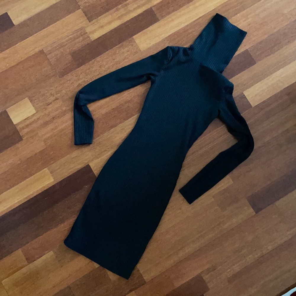 Turtleneck Bodycon Dress